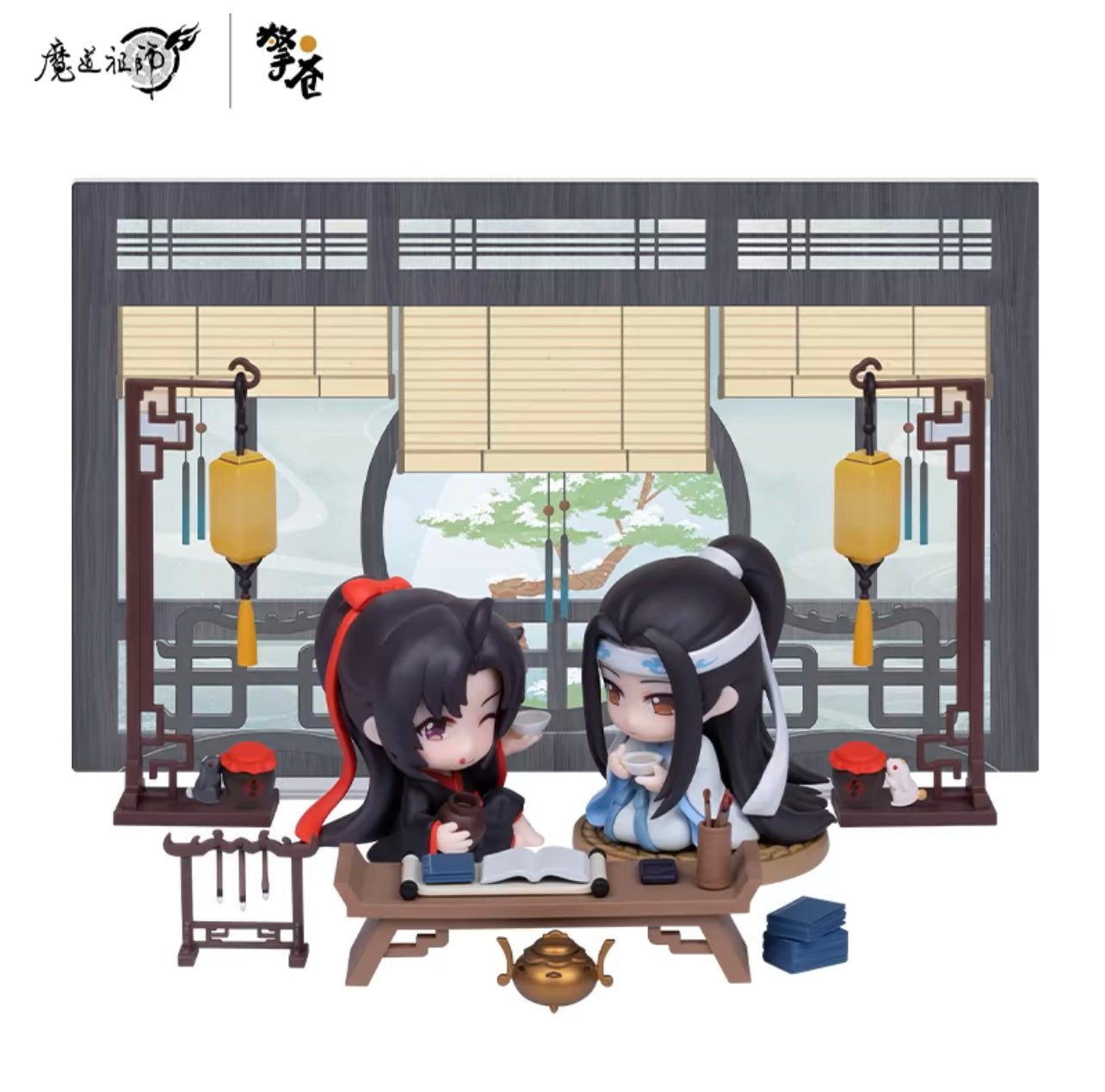 THE UNTAMED MERCH - WEI WU XIAN AND LAN WANG JI FIGURINES AND MINI PROPS (TENCENT OFFICIAL)