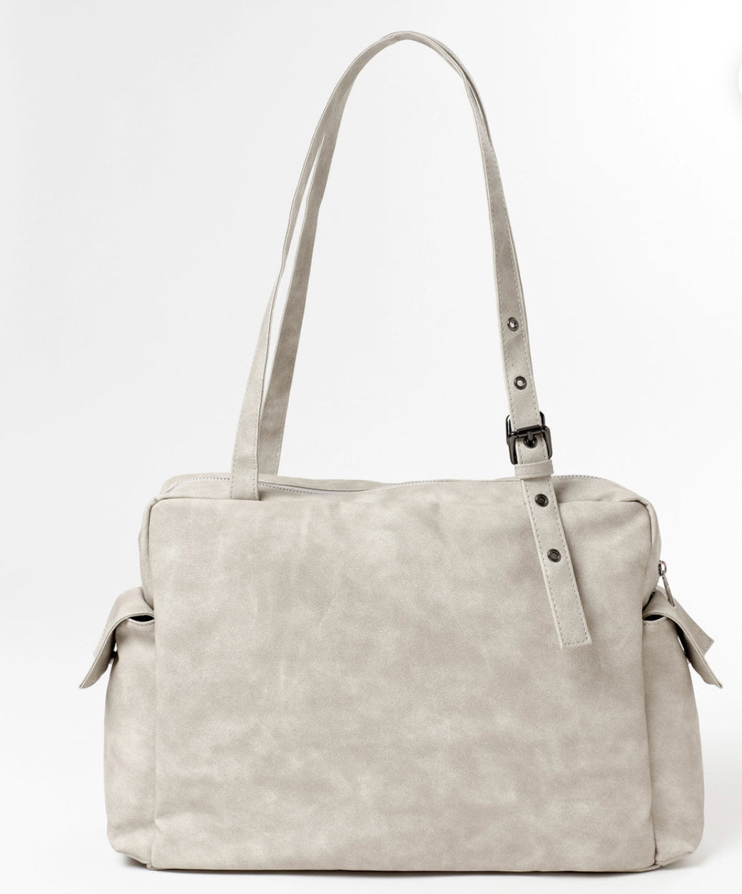 pocket utility bag L vintage ivory