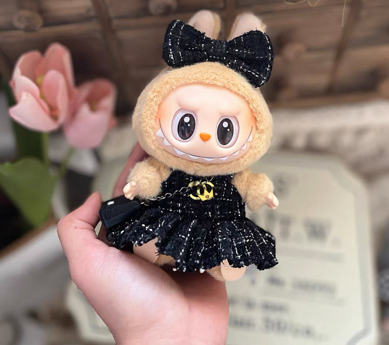 Labubu Black Whole Outfit