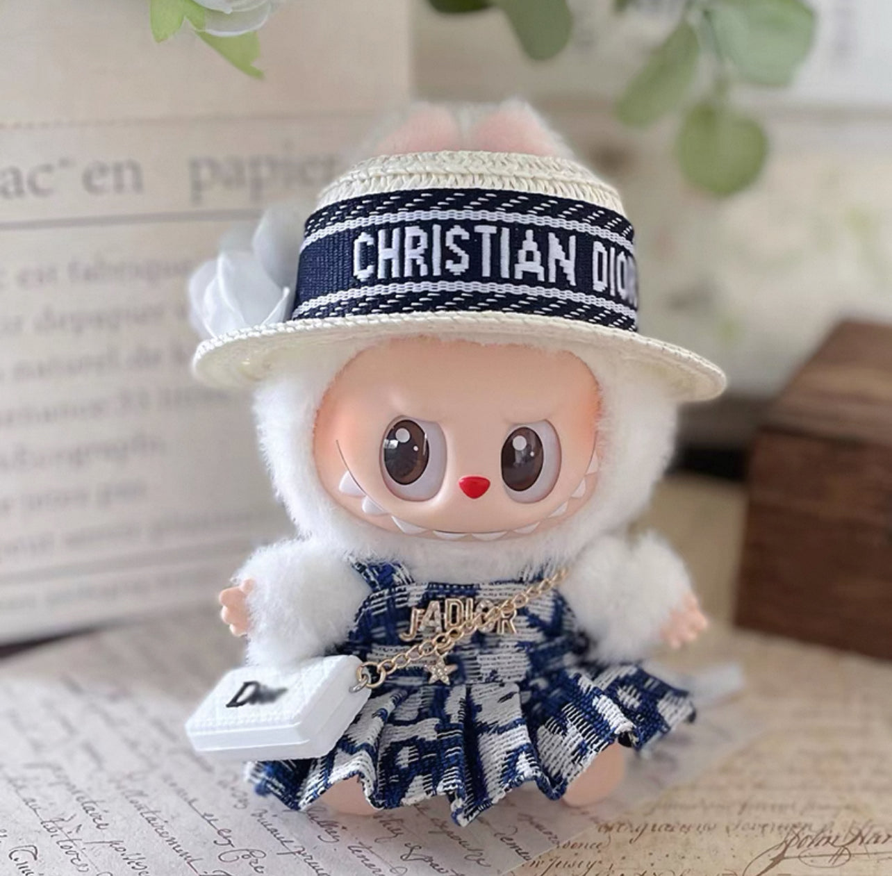 Labubu Christian Dior Whole Outfit