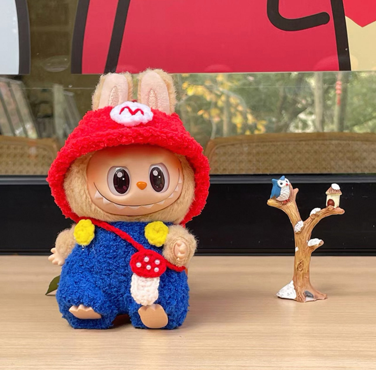 Labubu Mario Whole Outfit