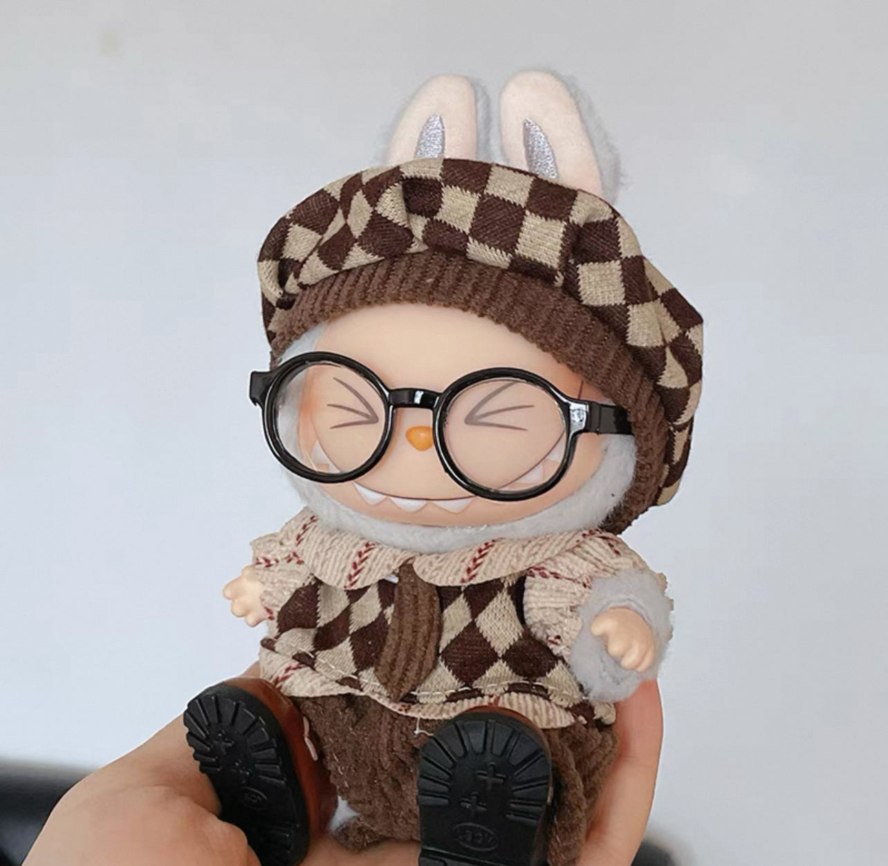 Labubu Checkered Whole Outfit