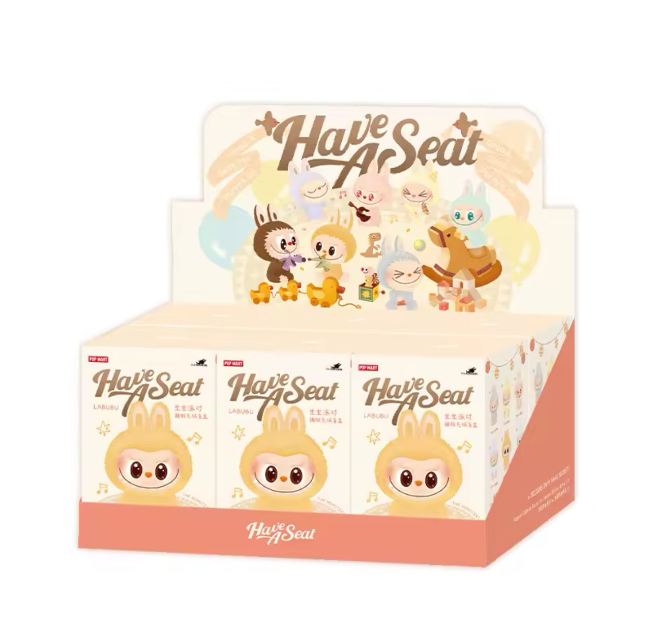 POP MART The Monsters Have a Seat Series Whole Set (6 Boxes)