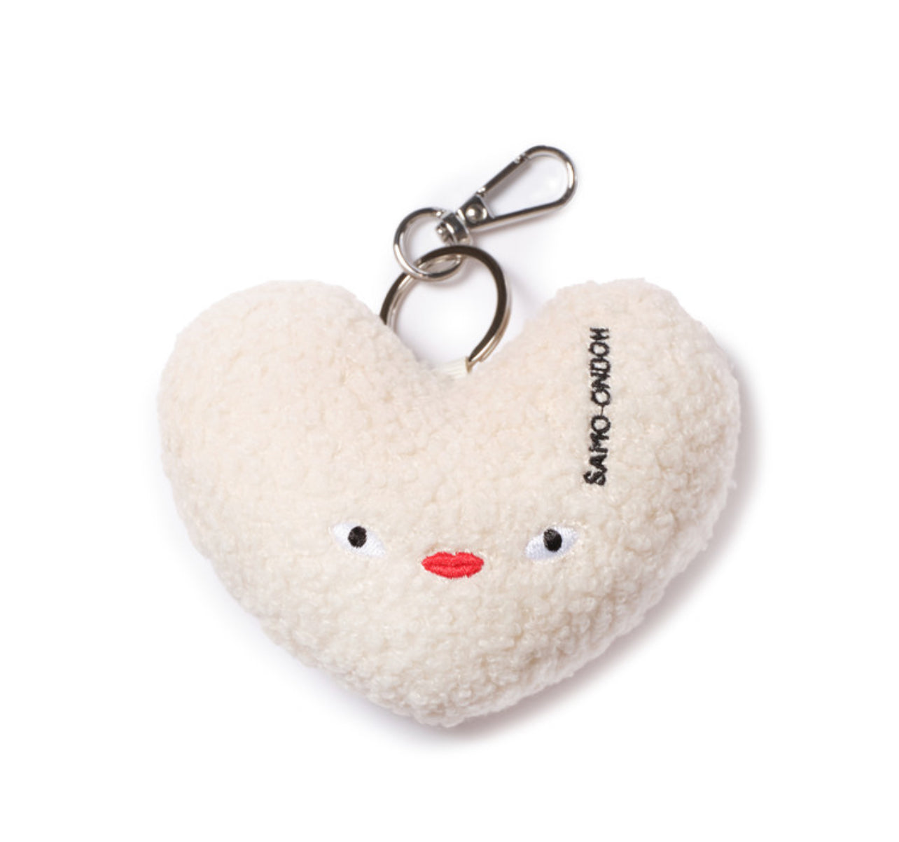 Loveyom keychain eco shearling ivory