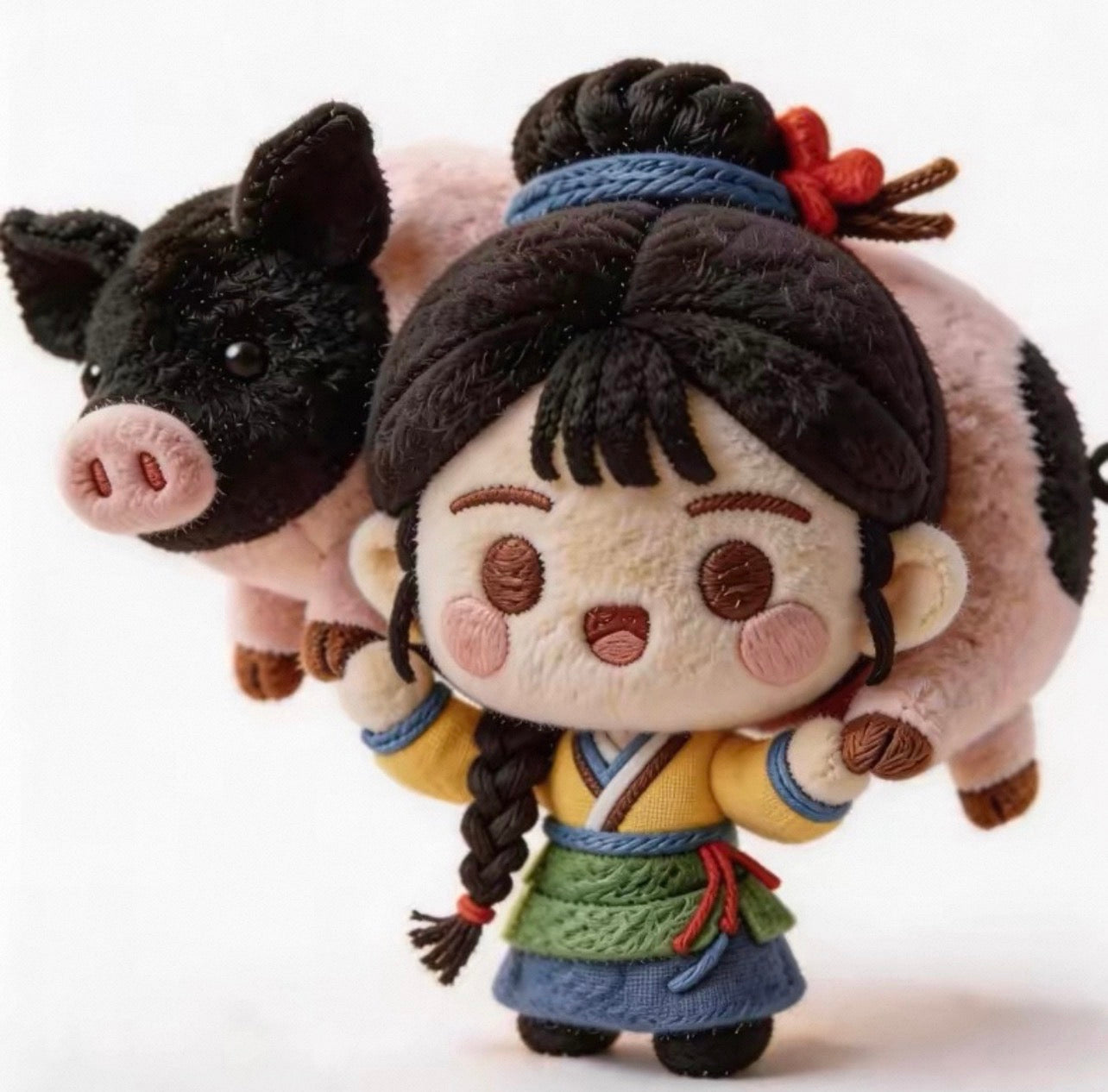 Pursuit of Jade: Fan Changyu Beautiful Butcher Girl Bag Charm