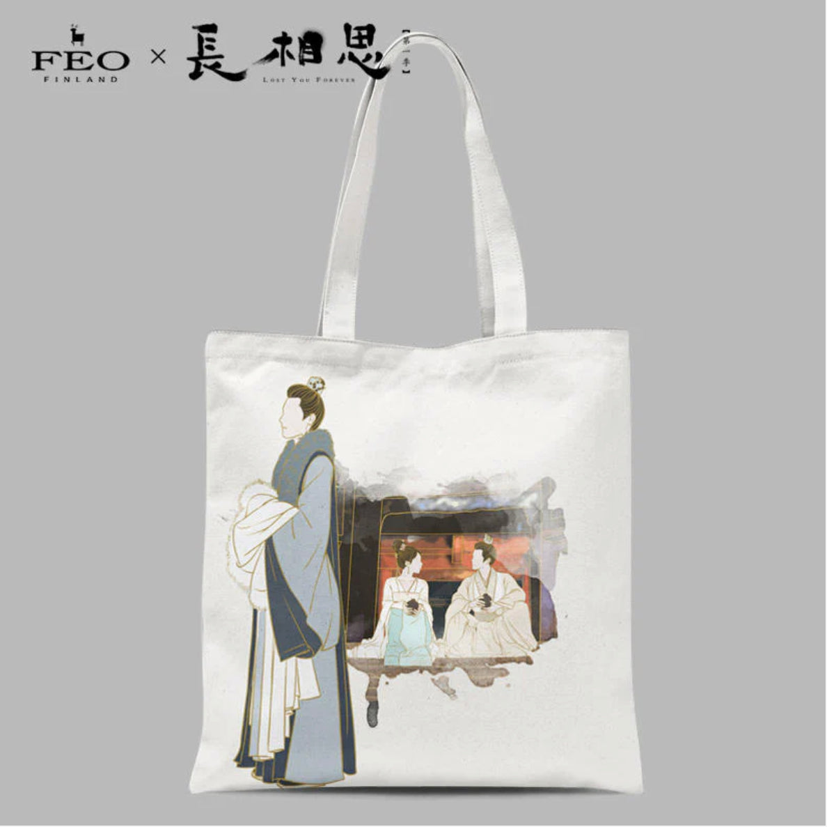 LOST YOU FOREVER MERCH - CHARACTER TOTE BAG (TENCENT OFFICIAL)