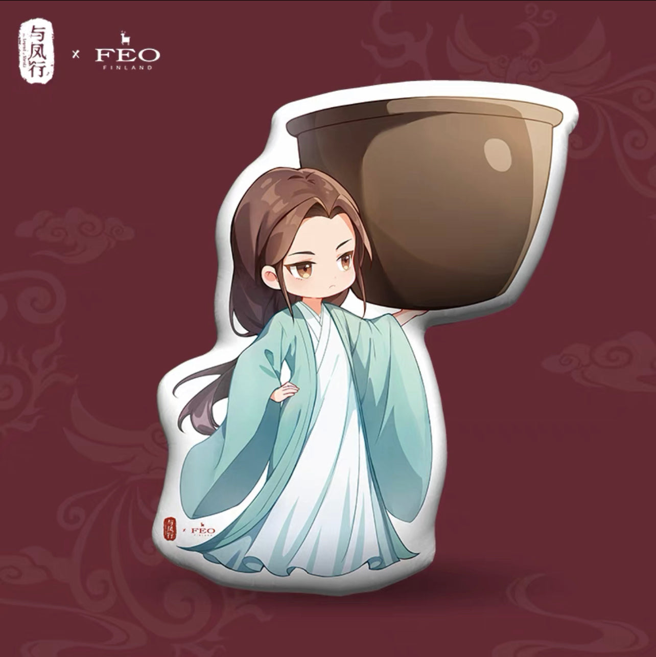 THE LEGEND OF SHEN LI MERCH - CHARACTER PILLOW (FEO FINLAND X TENCENT OFFICIAL)