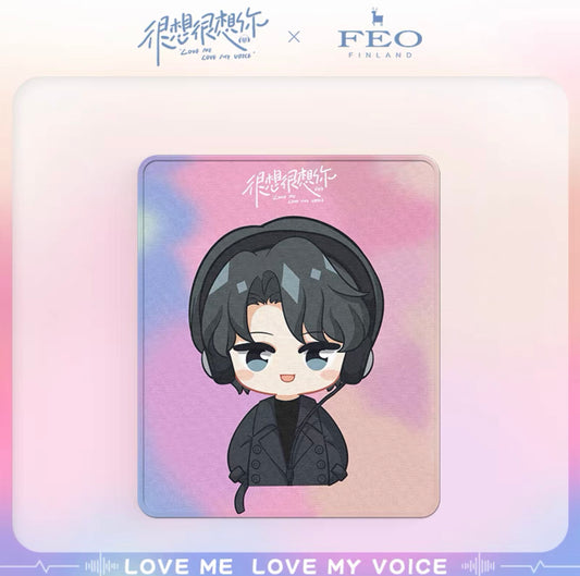 LOVE ME, LOVE MY VOICE MERCH - COASTER OR MOUSE PAD (TENCENT OFFICIAL)