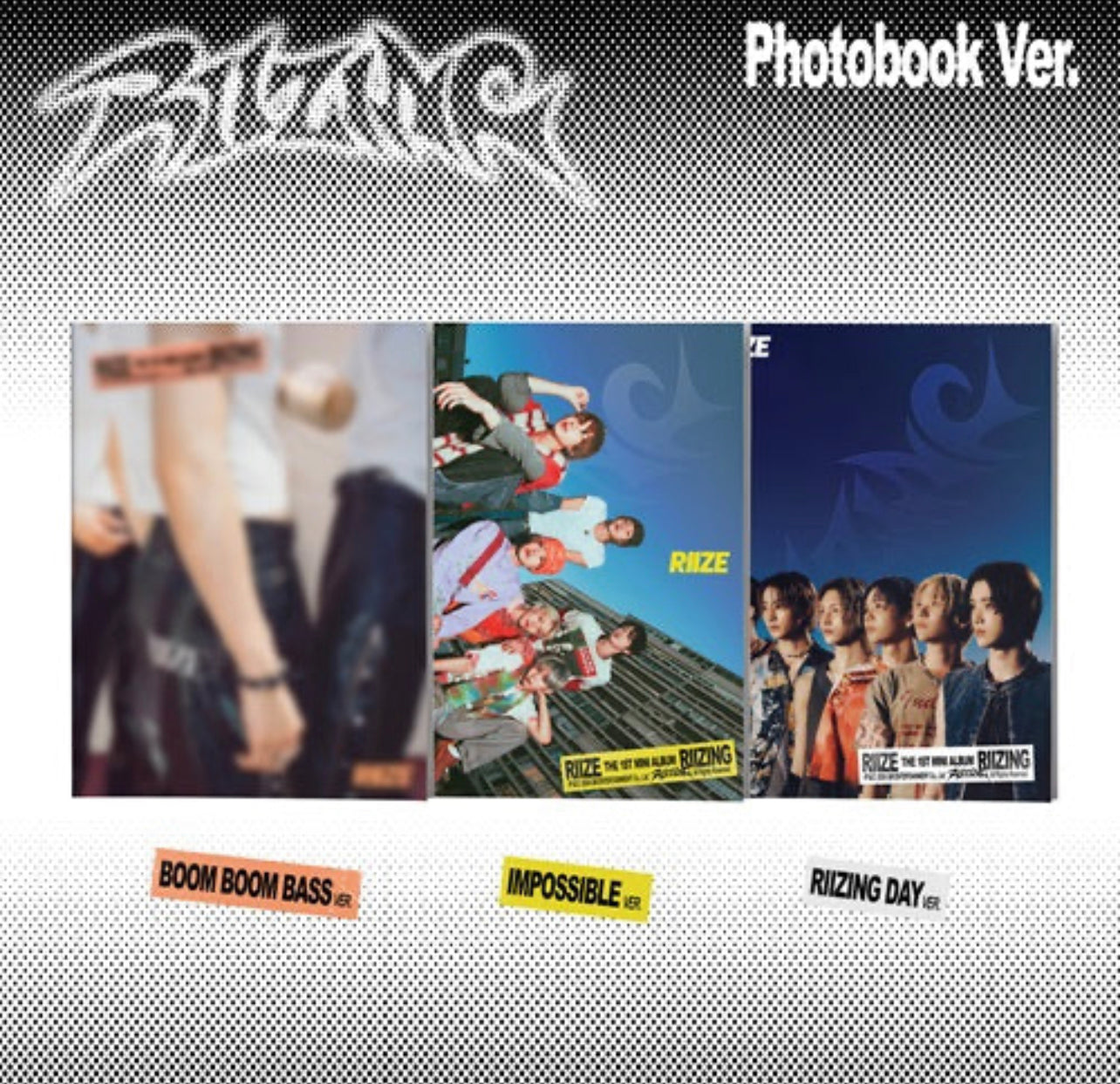 RIIZE 1st Mini Album [RIIZING] (Photobook Ver.) (Random Ver.) (Special Gift : Photocard 1 ea)