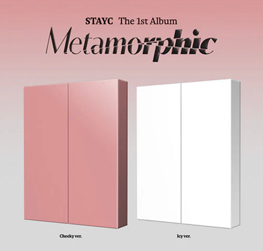 STAYC 1st Full Album [Metamorphic] (Cheeky Ver. / Icy Ver.)