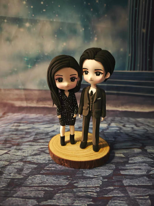 LIMITED EDITION - Queen of Tears Figurine (Hong Hae-in and Baek Hyun-woo)