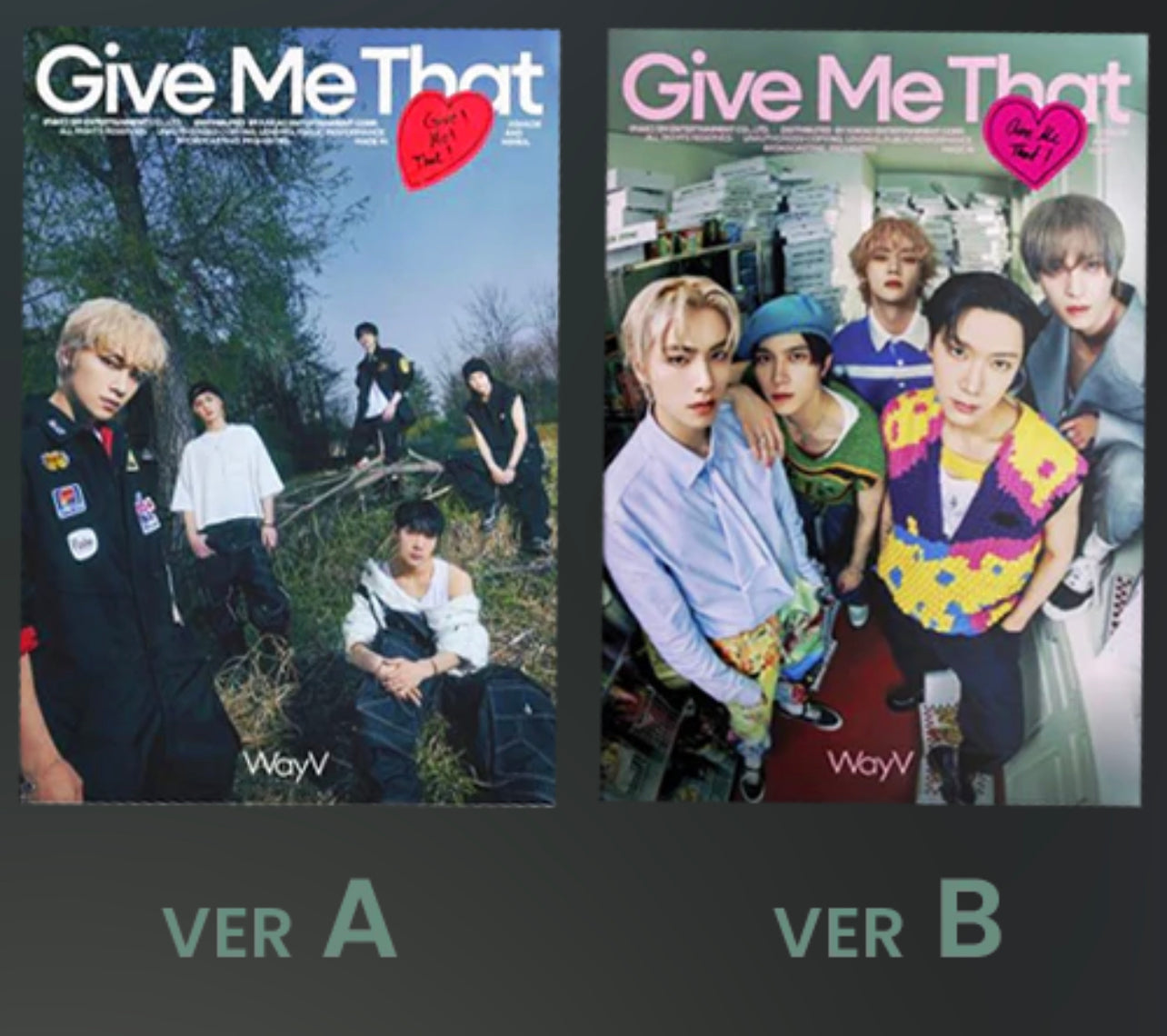 WayV 5th Mini Album [Give Me That] (Photobook Ver.) (Random Ver.)