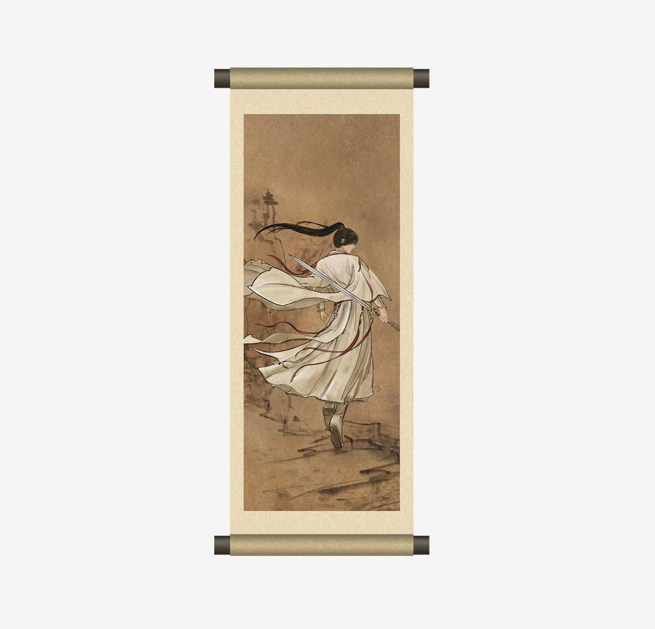 MYSTERIOUS LOTUS CASEBOOK MERCH - LI XIANG YI PORTRAIT SCROLL REFRIGERATOR MAGNET (IQIYI OFFICIAL)