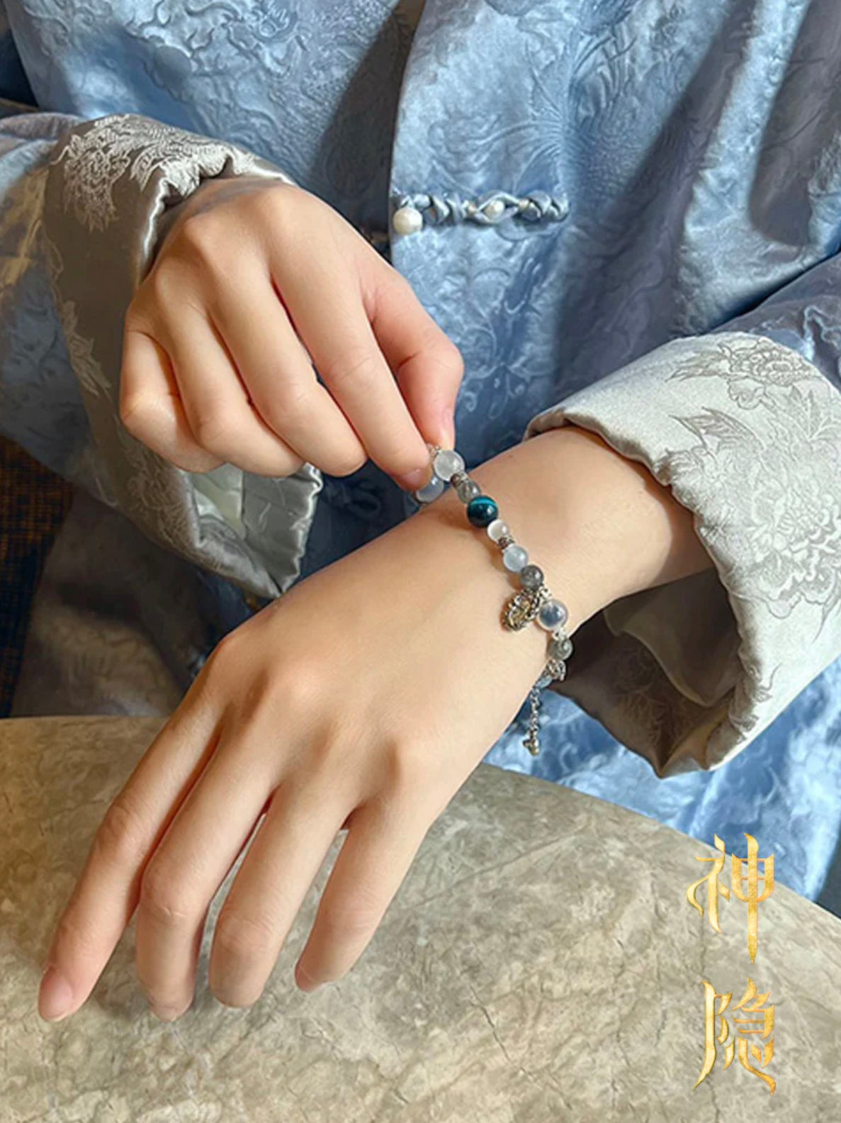 THE LAST IMMORTAL MERCH - CHARACTER IMPRESSION GEMSTONE BRACELET (TENCENT X WUDOLL OFFICIAL)