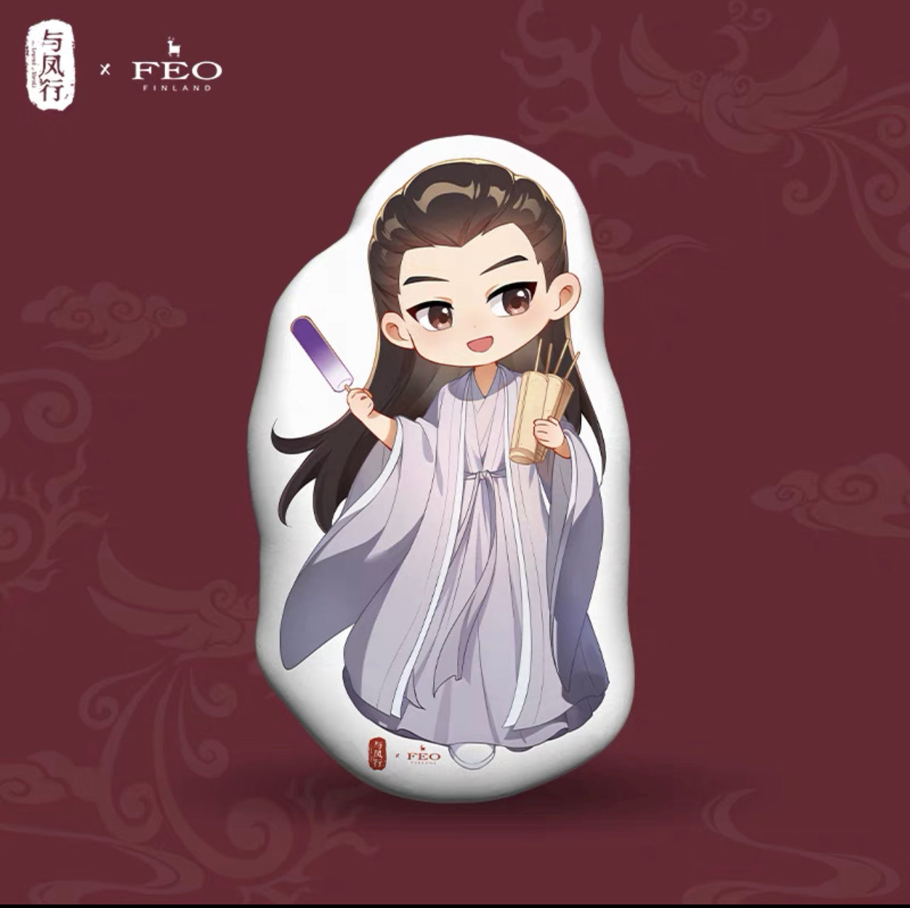 THE LEGEND OF SHEN LI MERCH - CHARACTER PILLOW (FEO FINLAND X TENCENT OFFICIAL)