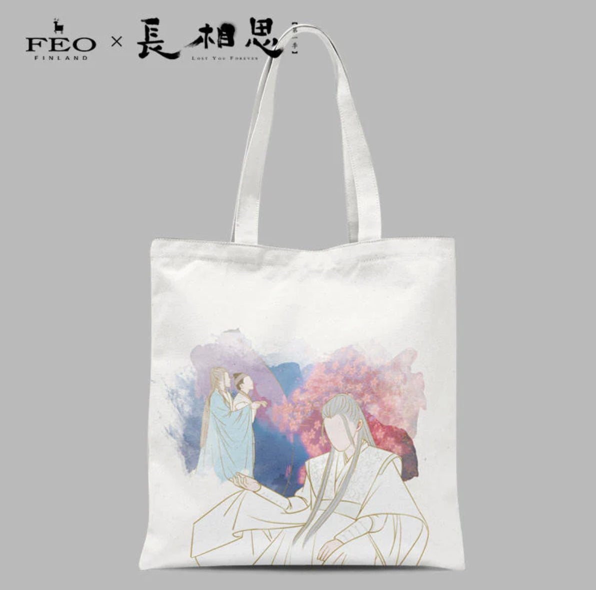 LOST YOU FOREVER MERCH - CHARACTER TOTE BAG (TENCENT OFFICIAL)