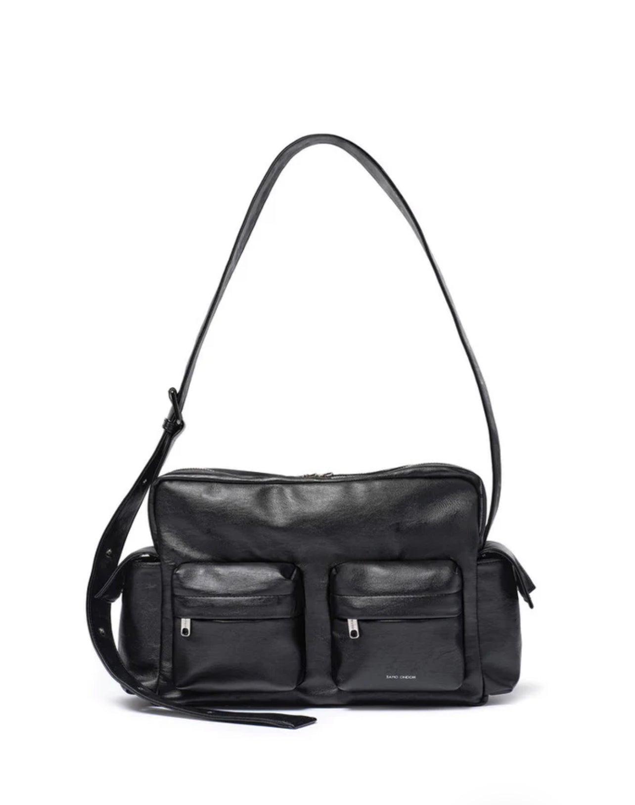 cross utility bag M nappa matt black