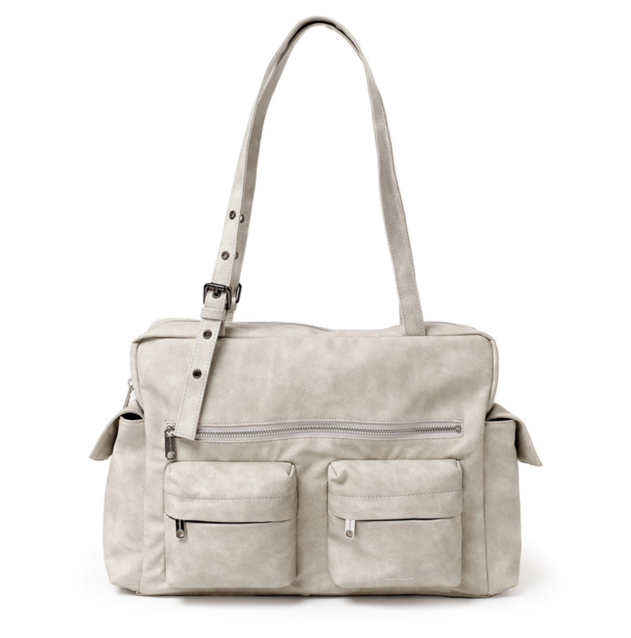 pocket utility bag L vintage ivory
