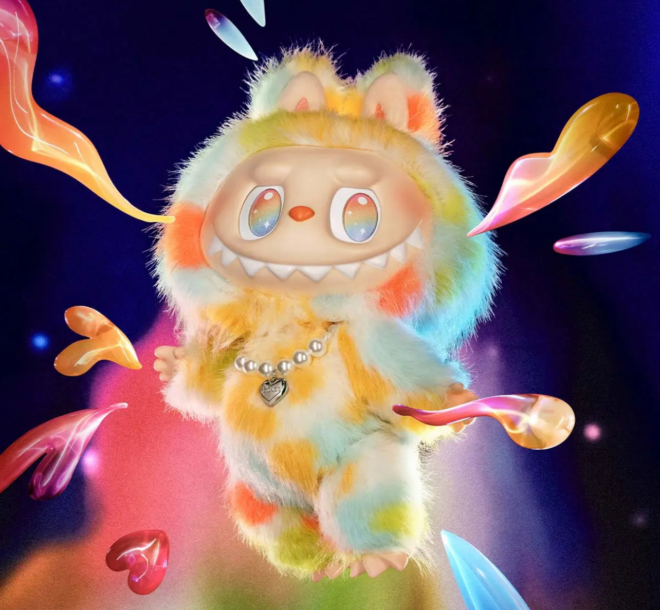 THE MONSTERS Big into Energy Series-ROCK THE UNIVERSE Vinyl Plush Doll