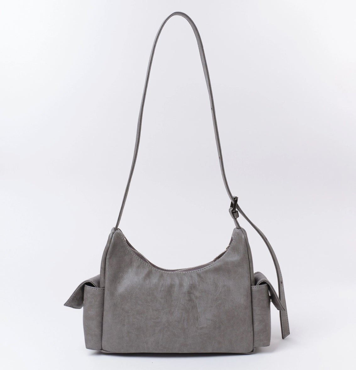 pocket mug bag M brushed gray