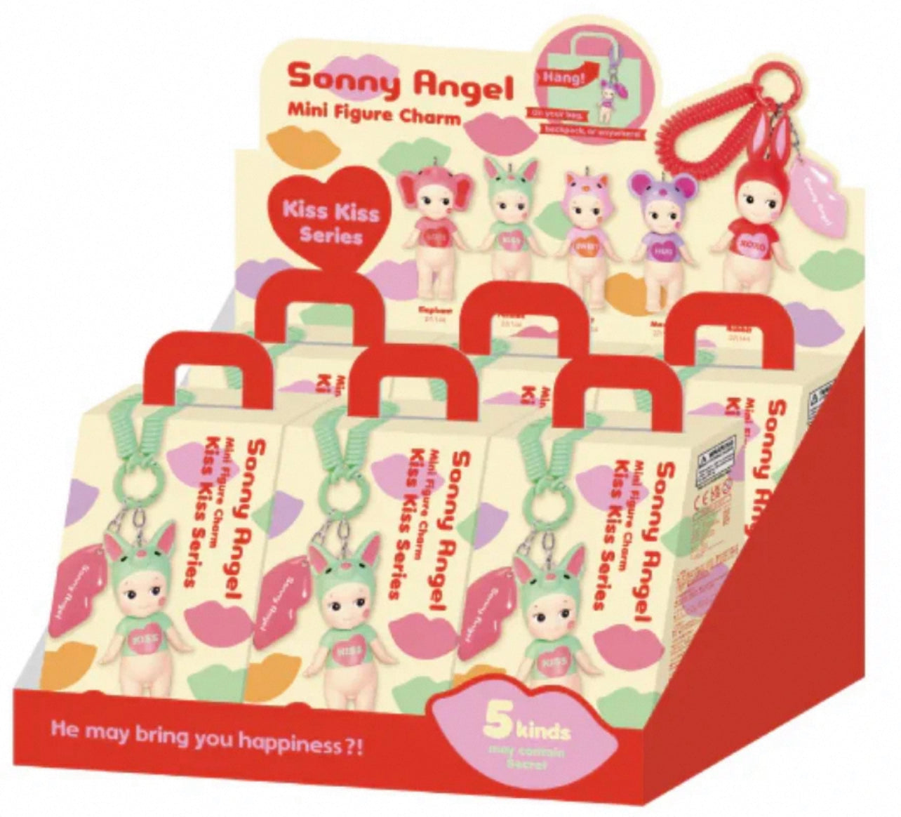 Sonny Angel Mini Figure Charm – Kiss Kiss Series