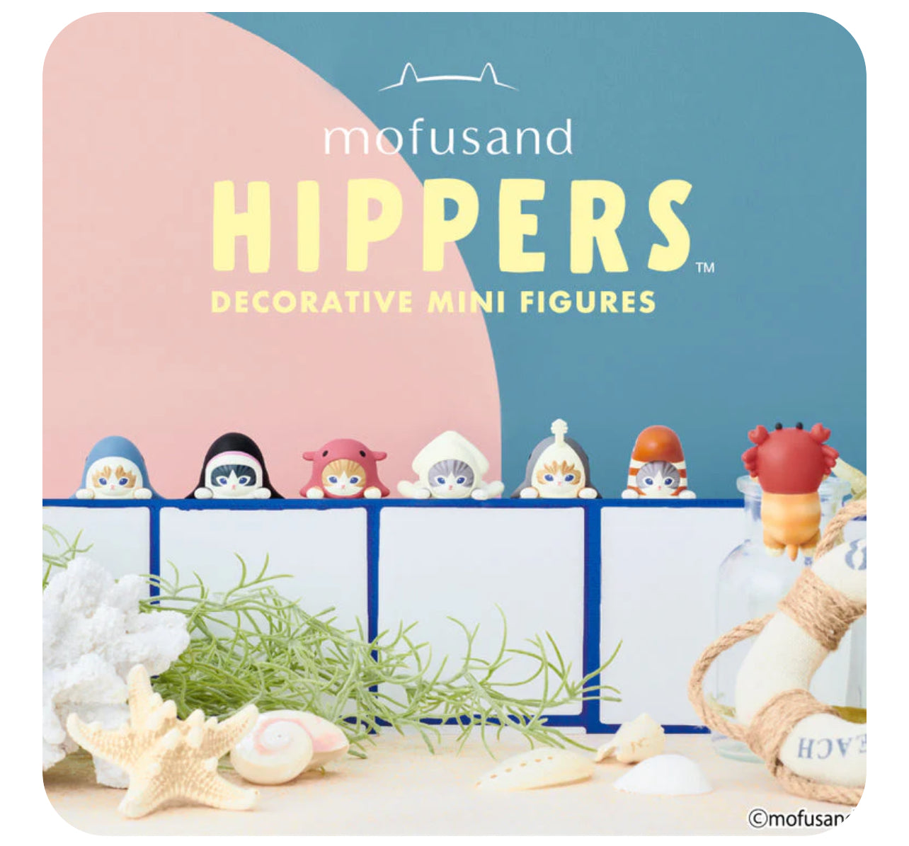 Sonny Angel Mofusand Hippers Cat Series Blind Box