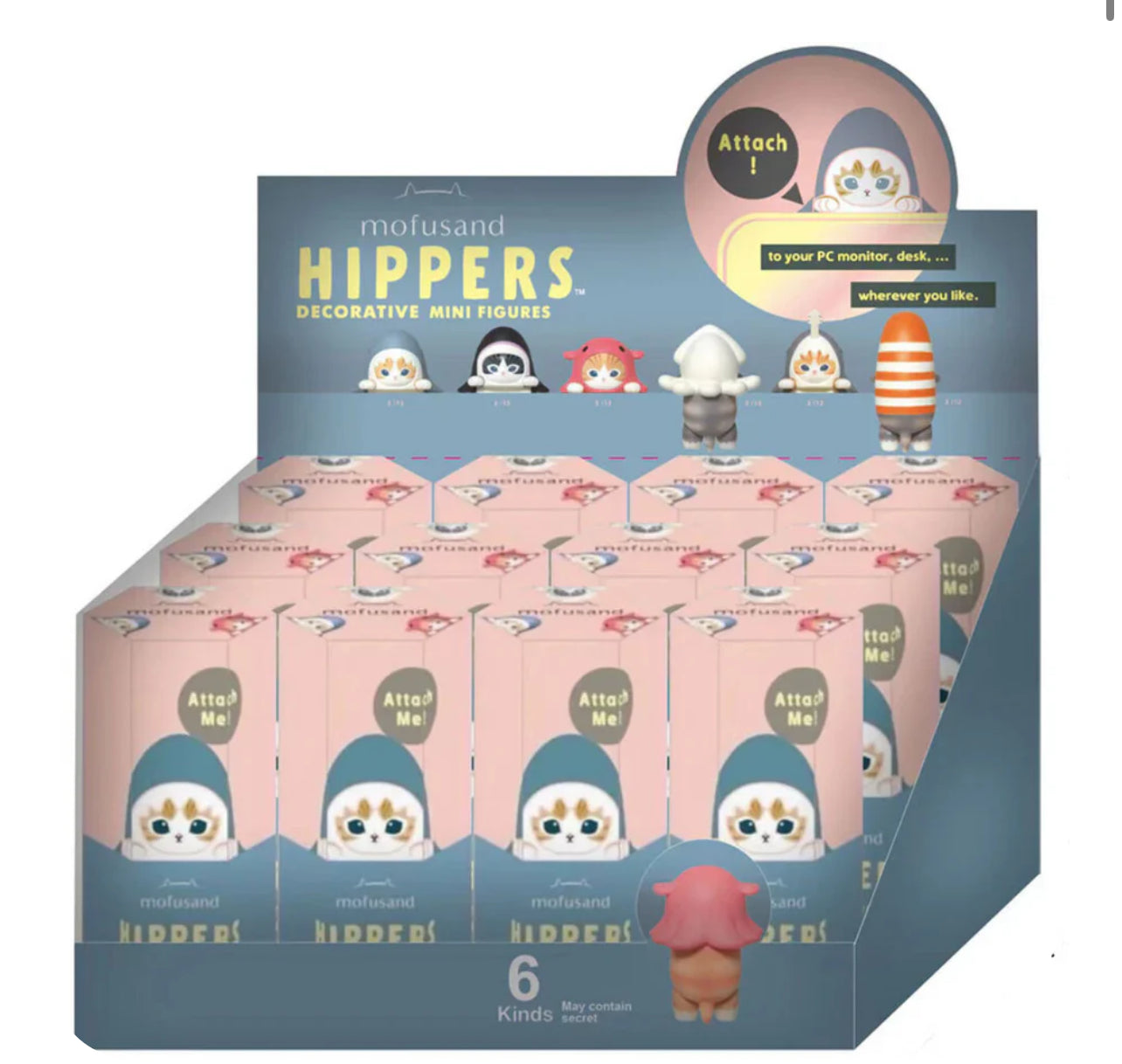 Sonny Angel Mofusand Hippers Cat Series Blind Box