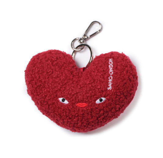 Loveyom keychain eco shearling red (*30% off)