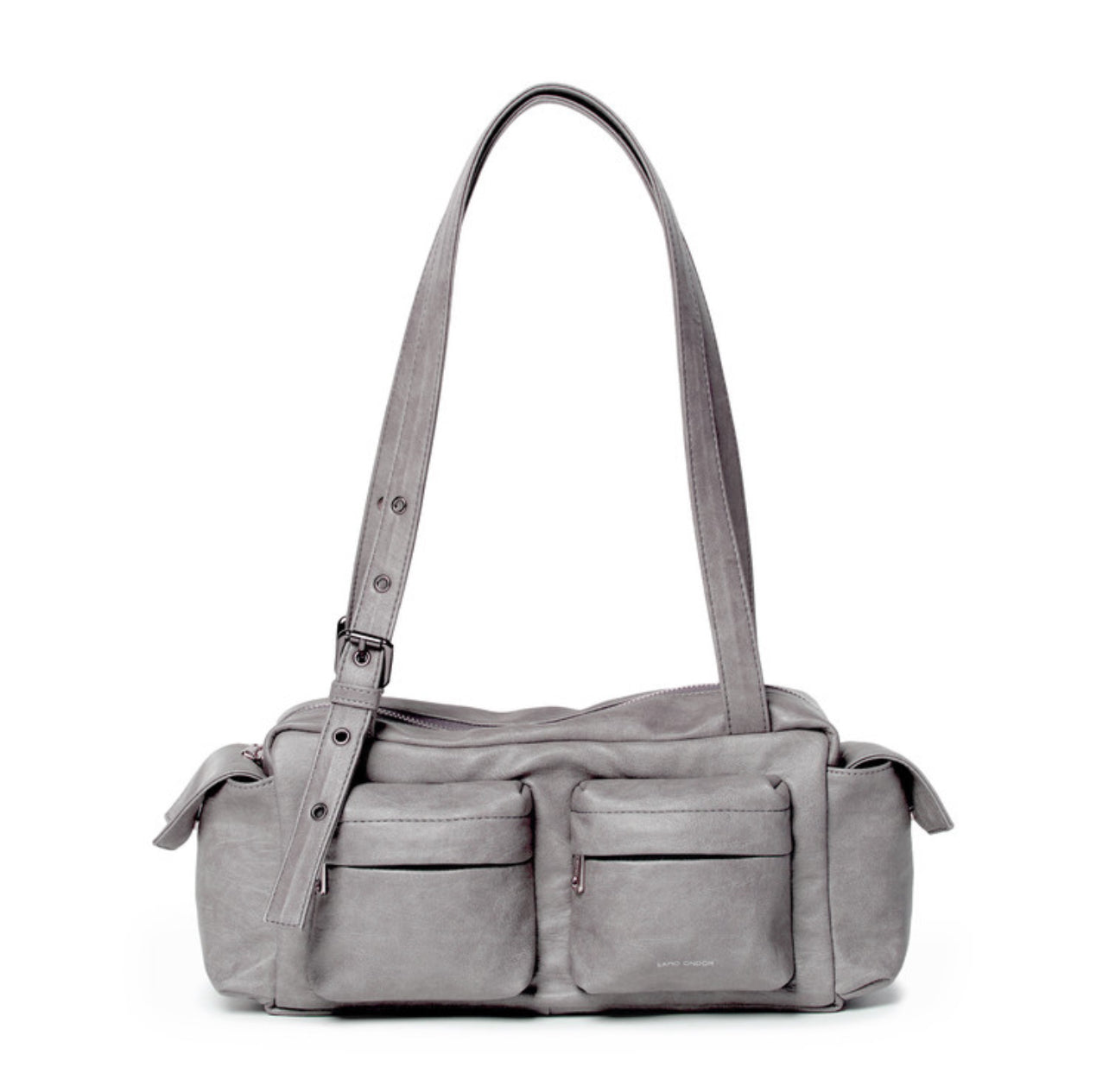 pocket utility bag M brushed gray