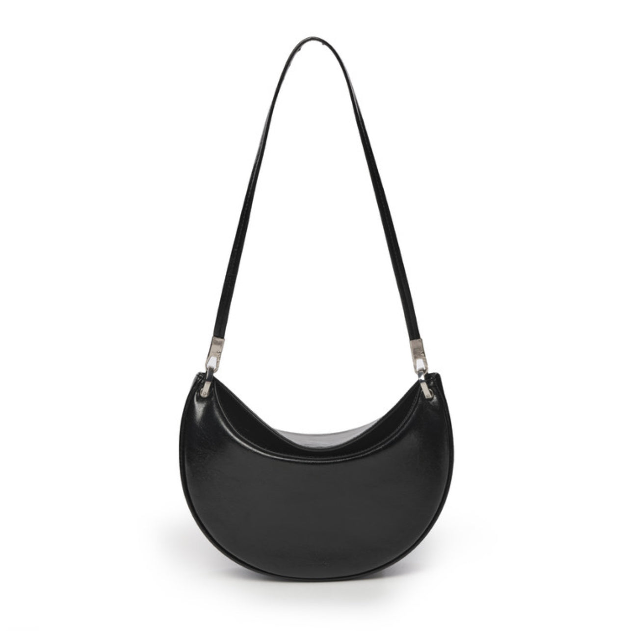 apple bag S crinkle black