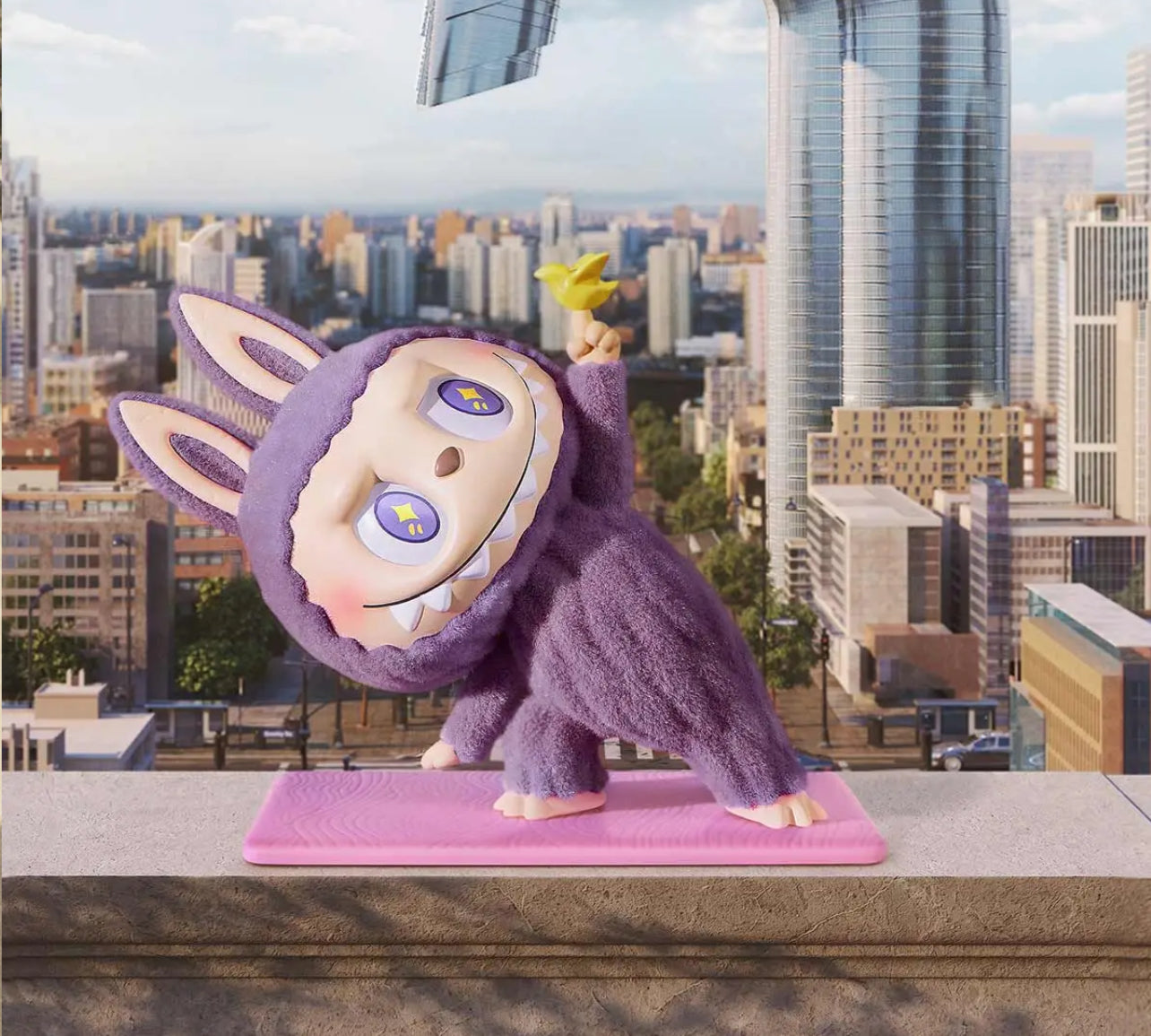 THE MONSTERS Lazy Yoga Series Figures Blind Box