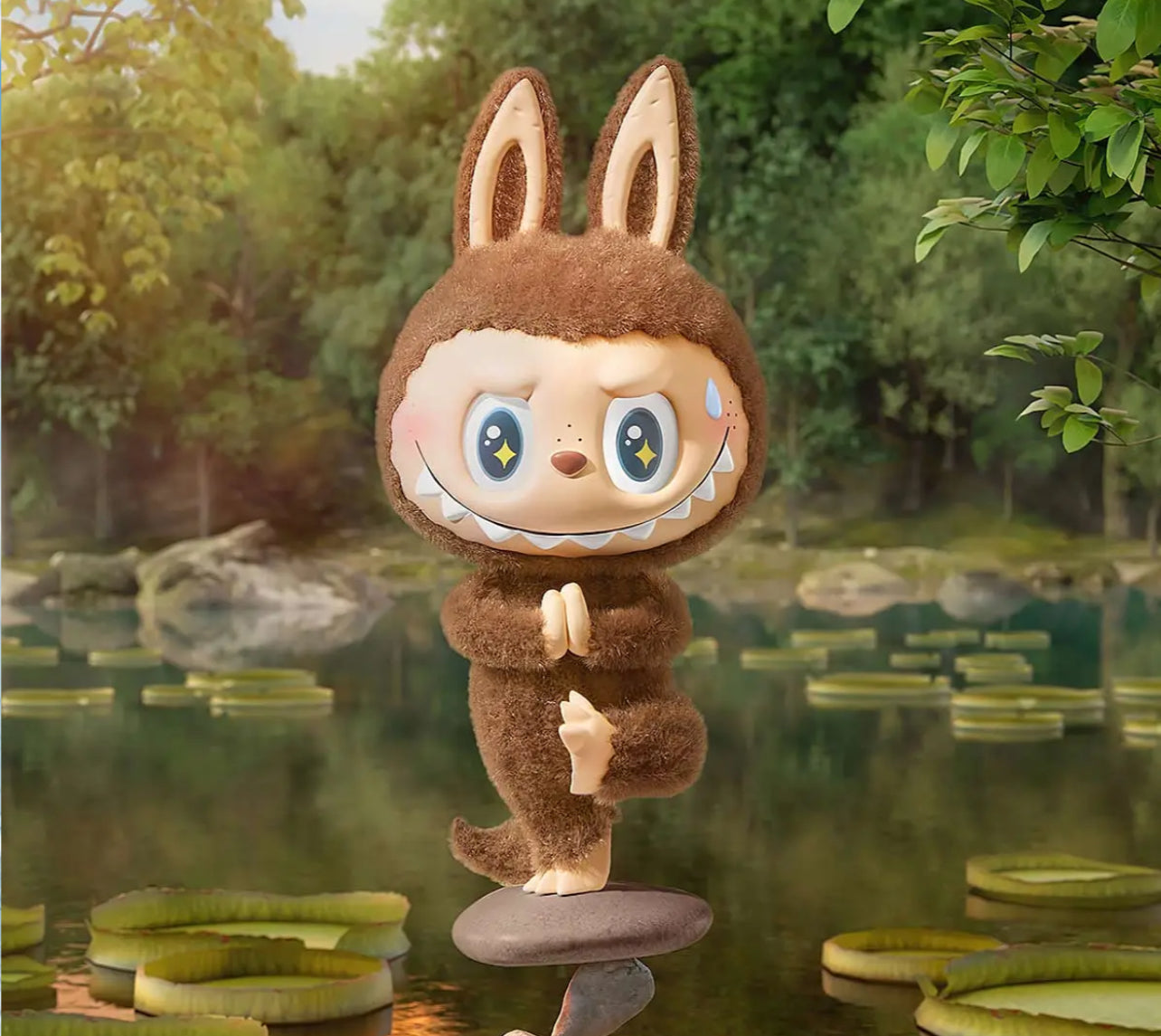 THE MONSTERS Lazy Yoga Series Figures Blind Box