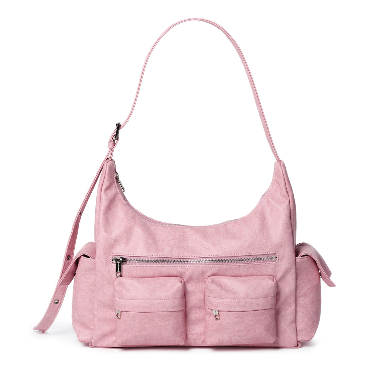 pocket mug bag L brushed pink (*30% off)