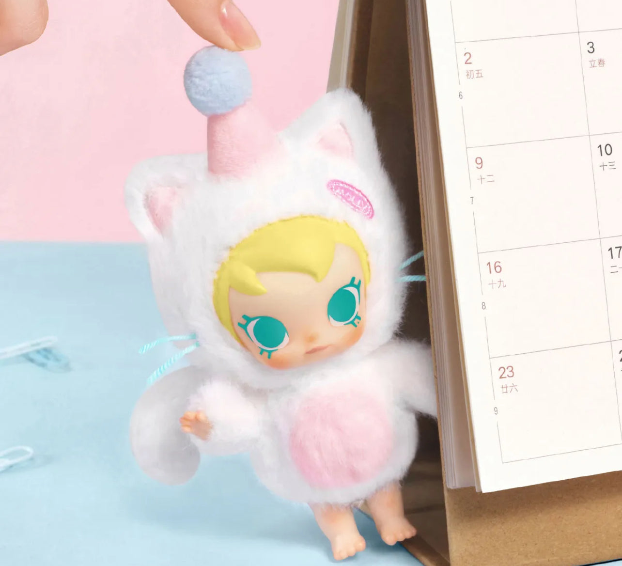 PRE-ORDER STATUS: Baby Molly Pocket Friends Series-Vinyl Plush Pendant Blind Box