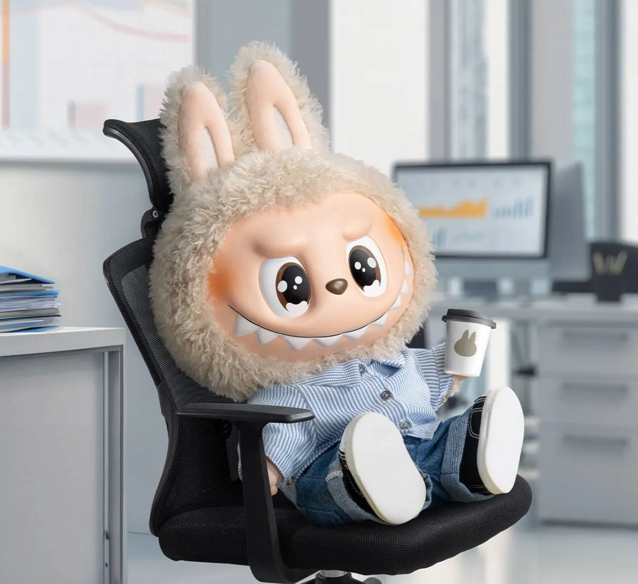 THE MONSTERS - FLIP WITH ME Vinyl Plush Doll