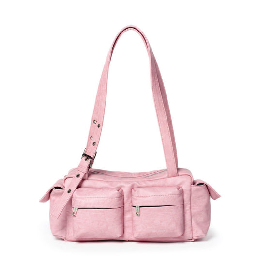 pocket utility bag M brushed pink
