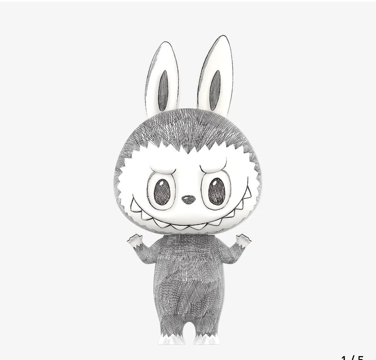 MEGA LABUBU 400% Sketch