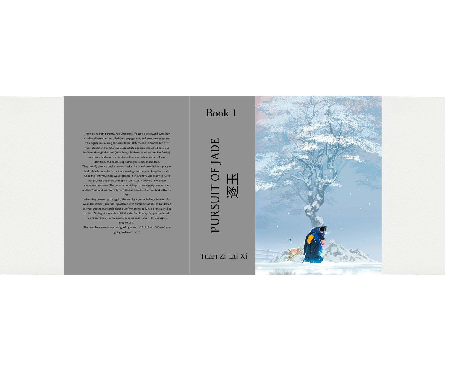 BOOK 1 - “Pursuit of Jade” - Hardcover - English