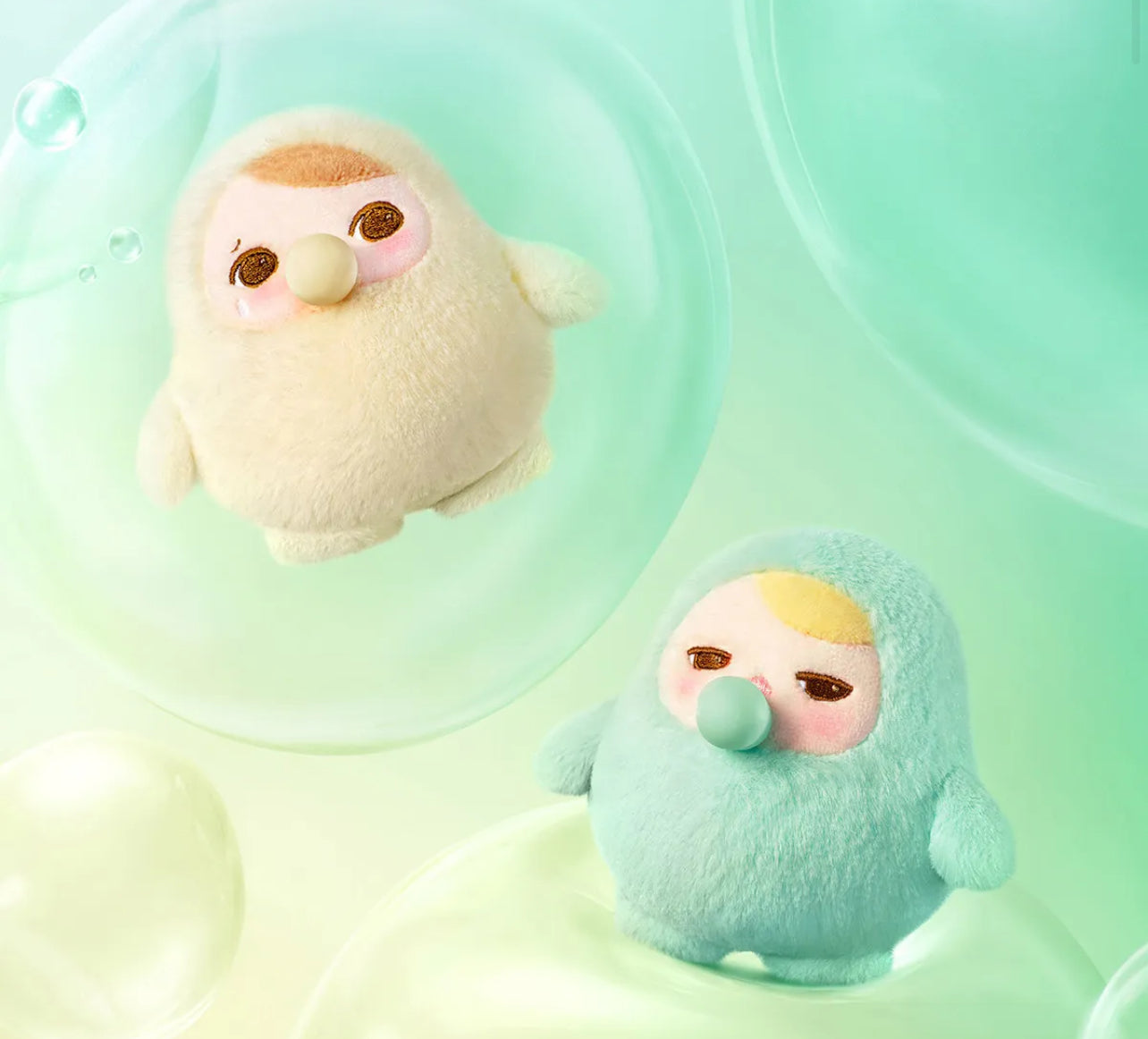 PUCKY BEANIE BUBBLE UP SERIES-Plush Pendant Whole Set