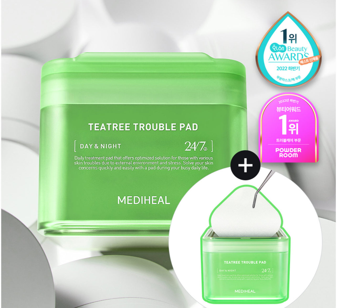 MEDIHEAL Tea Tree Trouble Pad 100 Pads