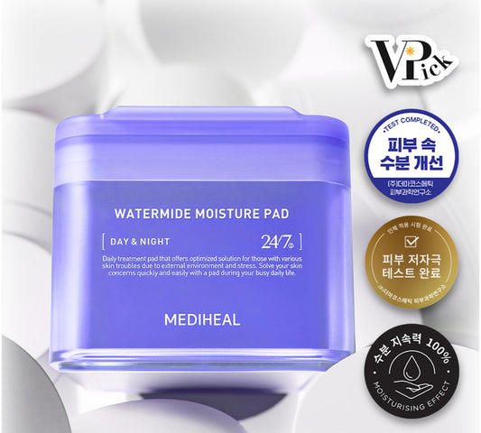 MEDIHEAL Watermide Toner Pad 100 Pads